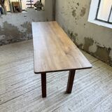 Walnut farmhouse table 2.10m from the 50s