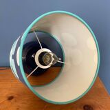Vintage blue table lamp