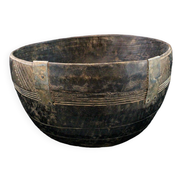 Grand bol touareg - niger - 32 cm