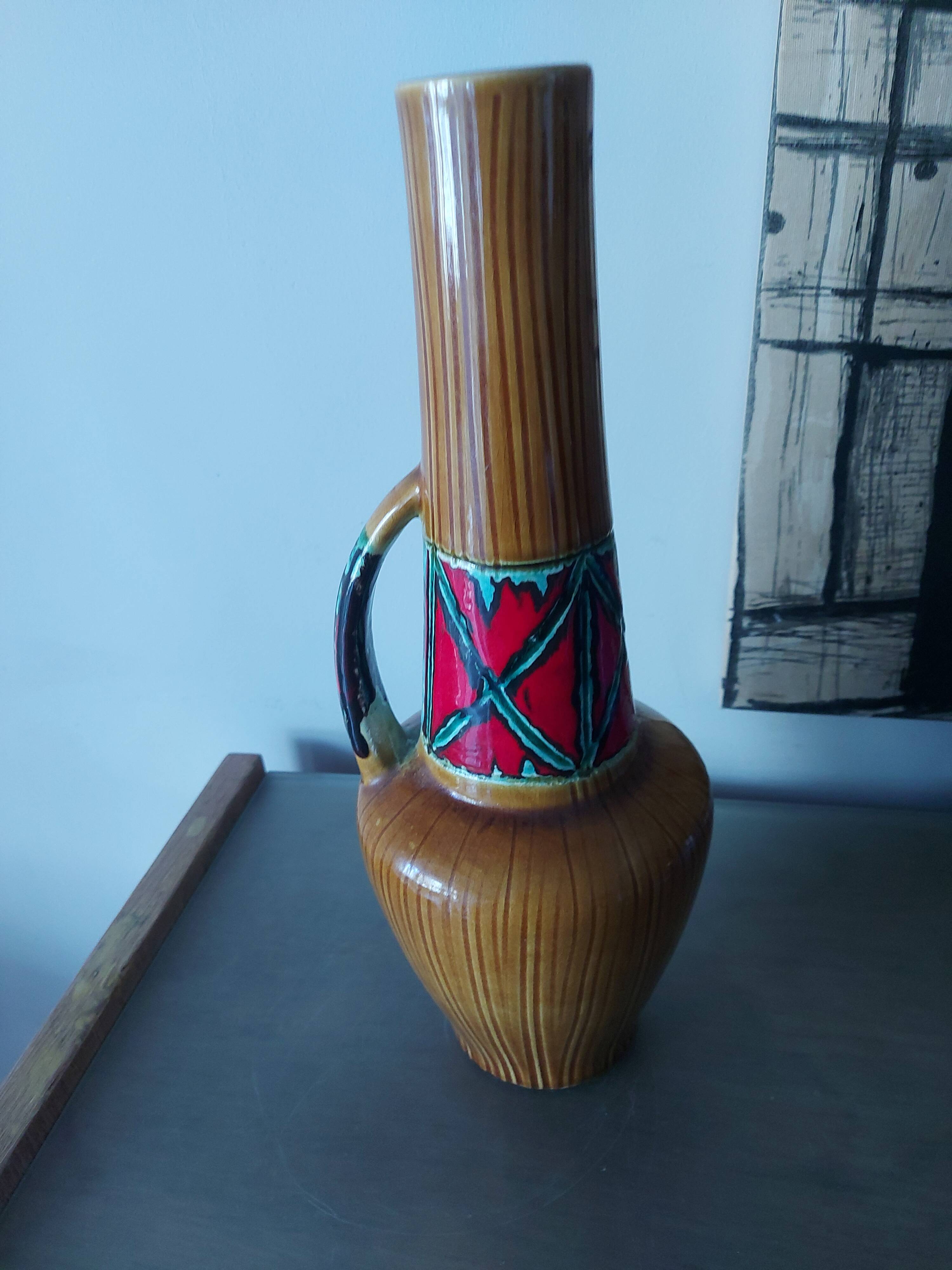 Ceramic vase 50's, 60's