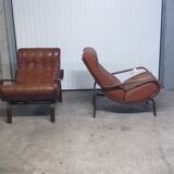 Pair of orbit chairs by Ingmar Relling