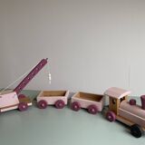 Revamped wooden train