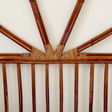 Rattan headboard for 2 people 140/160