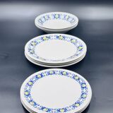 Set of 9 vintage Cadiz plates – Villeroy & Boch – 1960s–1970s