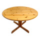 Rainer Daumiller style pine wood dining table, 1970s