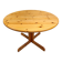 Rainer Daumiller style pine wood dining table, 1970s