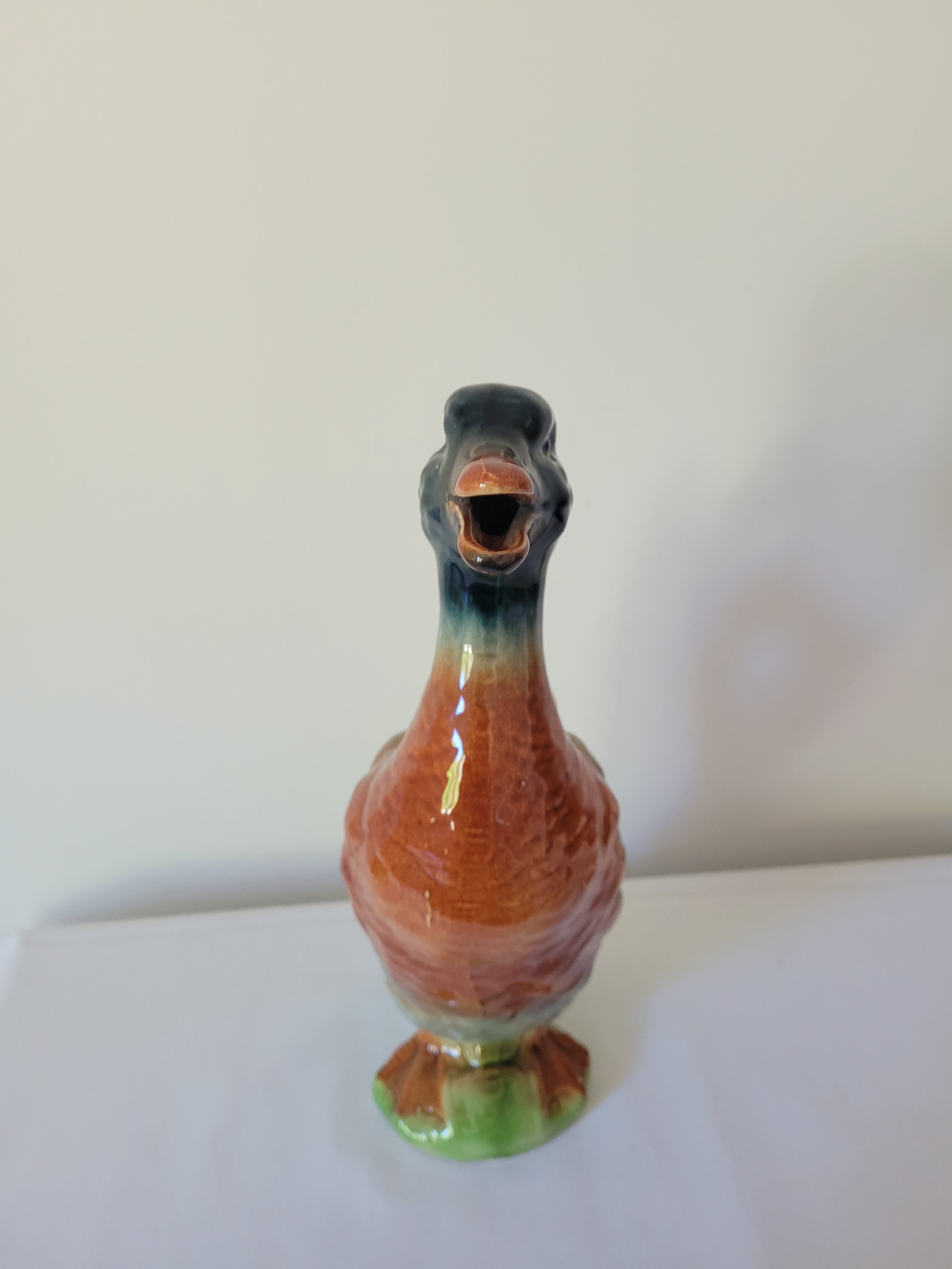 Zoomorphic pitcher duck Saint Clément