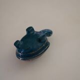 Hand-painted turtle jewelry box