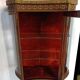 Louis XVI wall display cabinet, mahogany and bronze, France 20th century