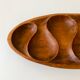 L46cm teak tray by Laur Jensen for Odense Denmark