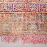 Vintage Moroccan Runner Rug 116 x 231 cm - Authentic Berber Rug - Handmade