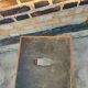 Vintage wood workshop top stool