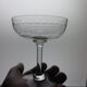 5 antique champagne cups