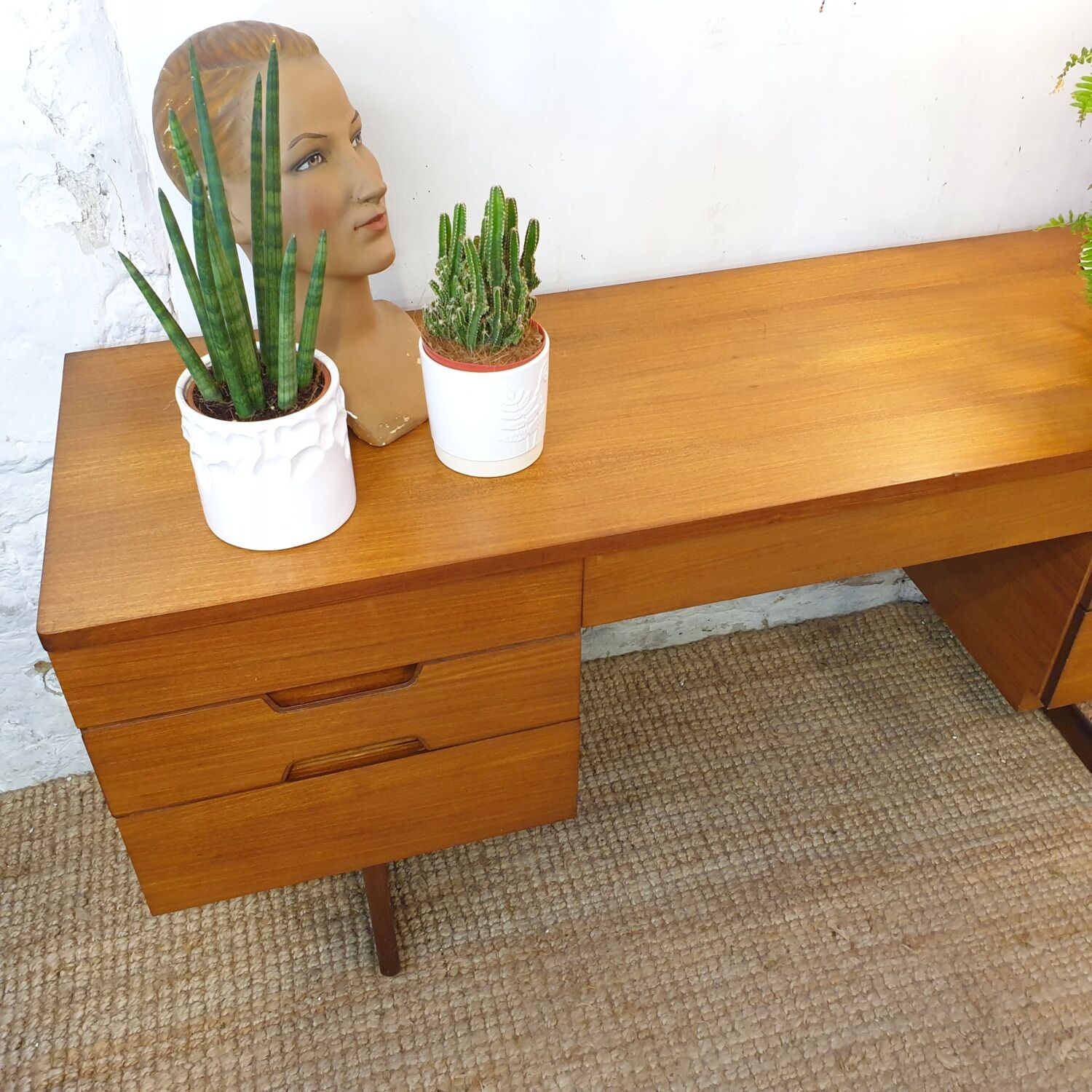 Uniflex teak desk, 1960