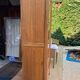 Art deco wardrobe and bedside table