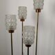 Lampadaire 5 globes années 60
