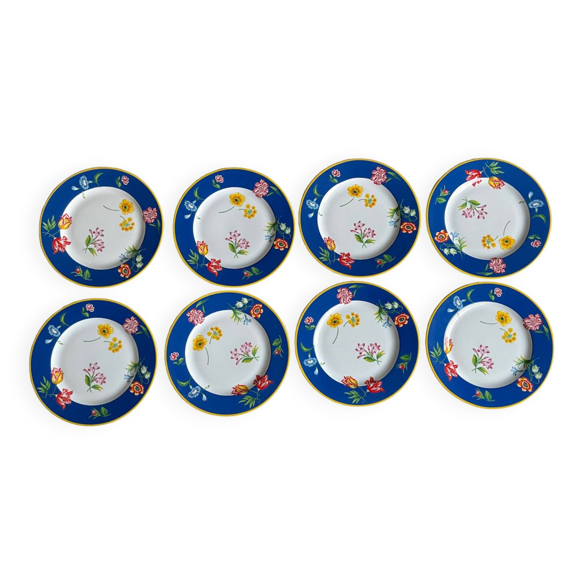 Kenzo porcelain dessert plates