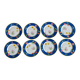 Kenzo porcelain dessert plates