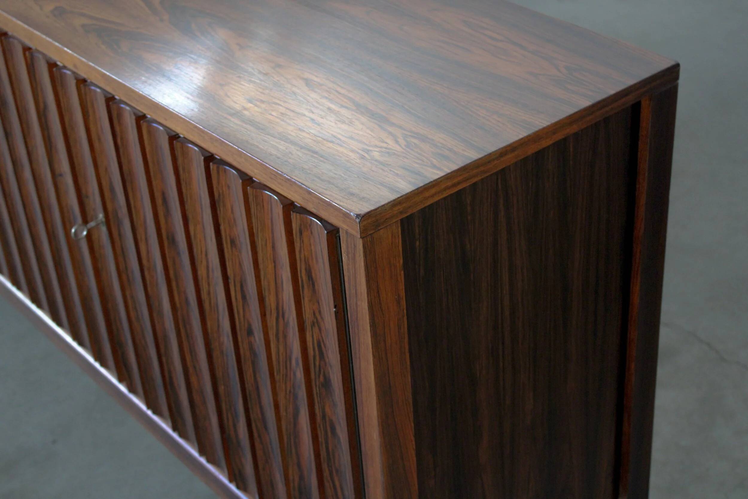 Rosewood sideboard by Leo Bub - Germany 1970s