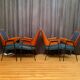 Set of four chairs, 1960s