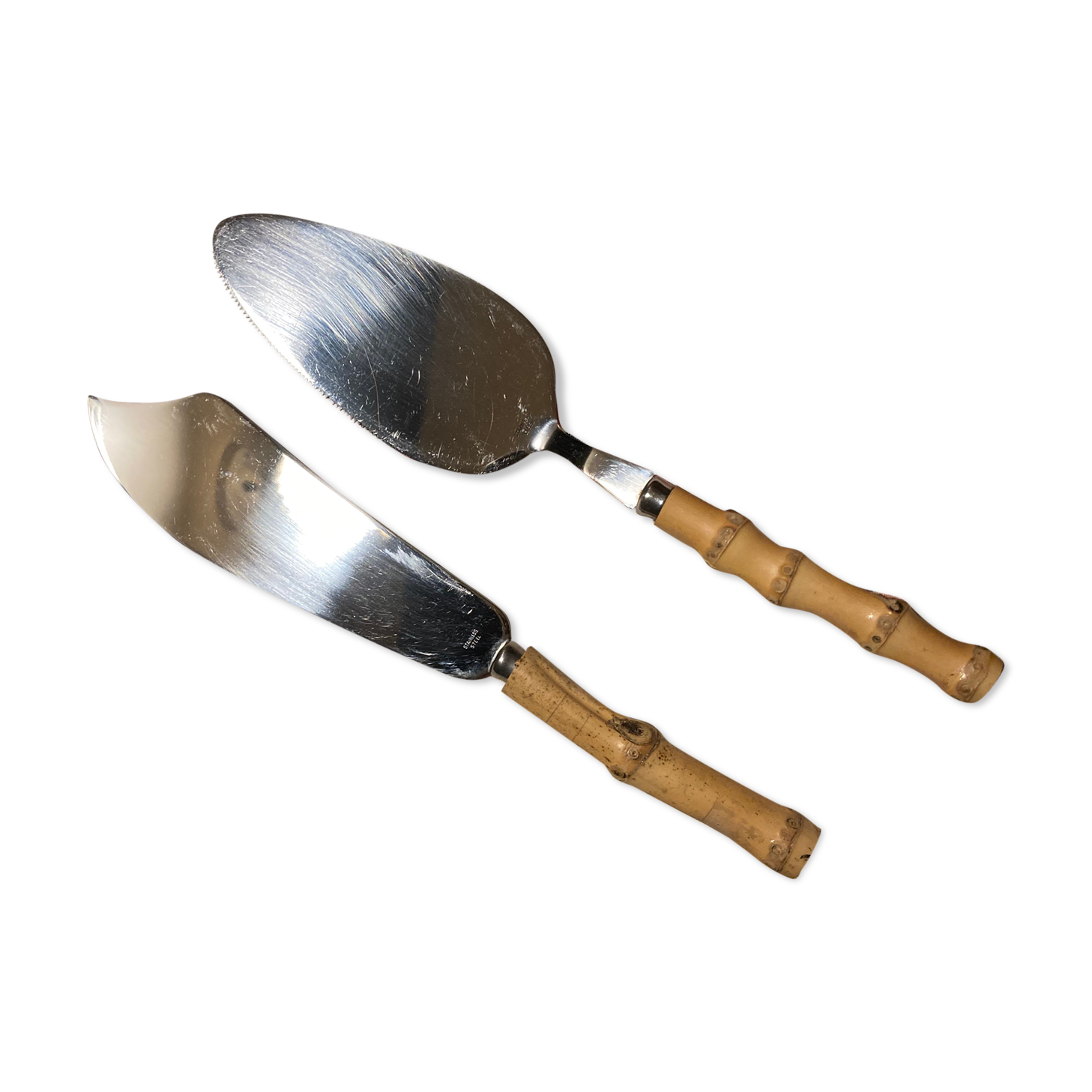Lot with pie shovel and cake knife