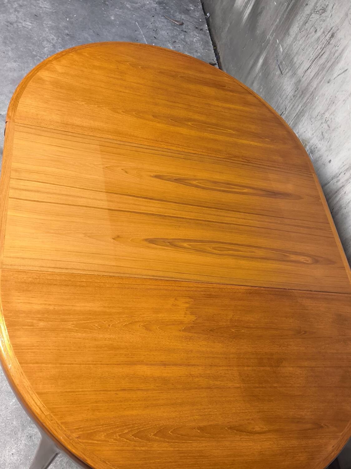 Vintage teak Scandinavian table by Johannes Andersen from the 1960s.