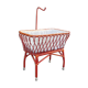 Rattan baby cot 70s