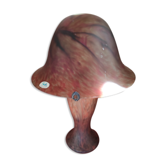 Mushroom lamp glass paste