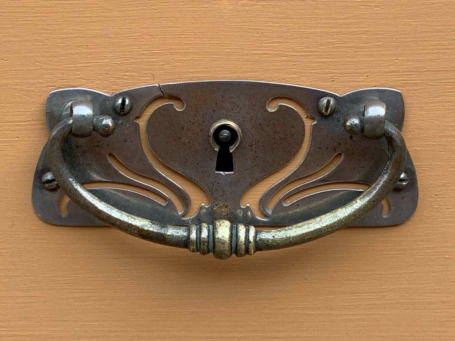 1920s Parisian Art Deco hotel wardrobe, removable