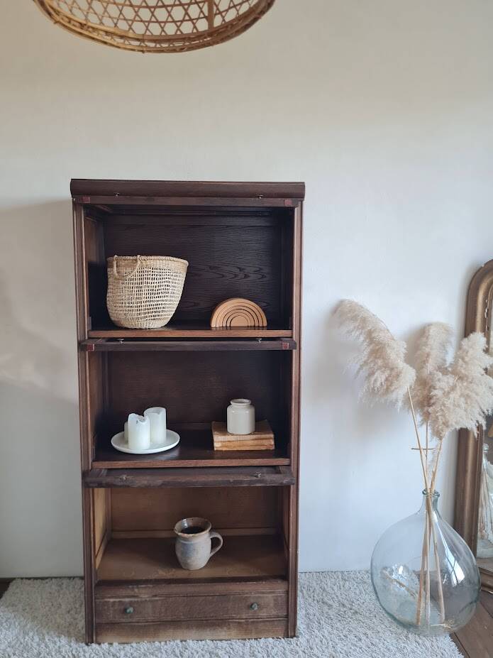 Trade furniture - Pharmacy display cabinet circa the 1960s