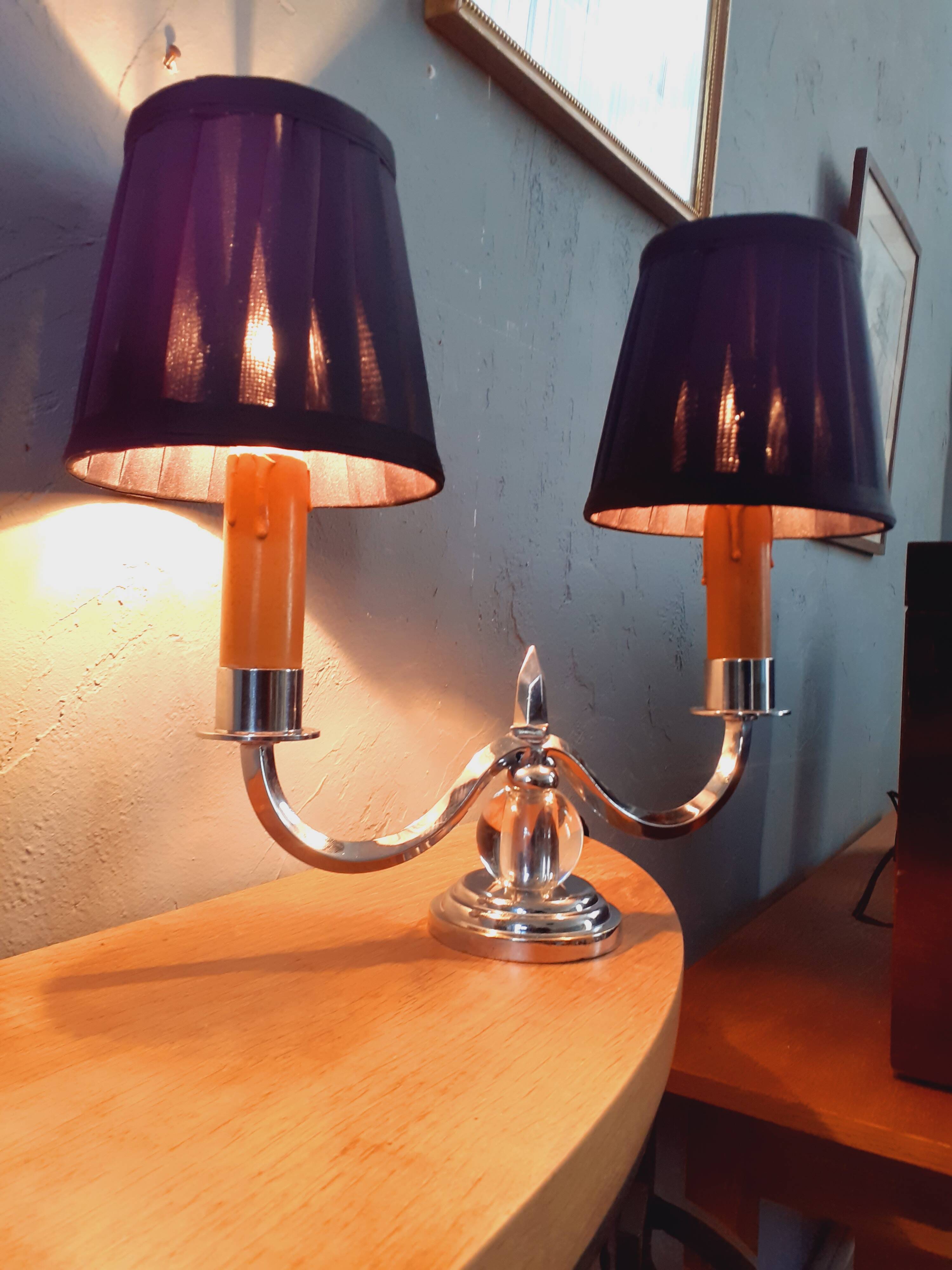 Lampe Art Déco DLG de Jacques Adnet