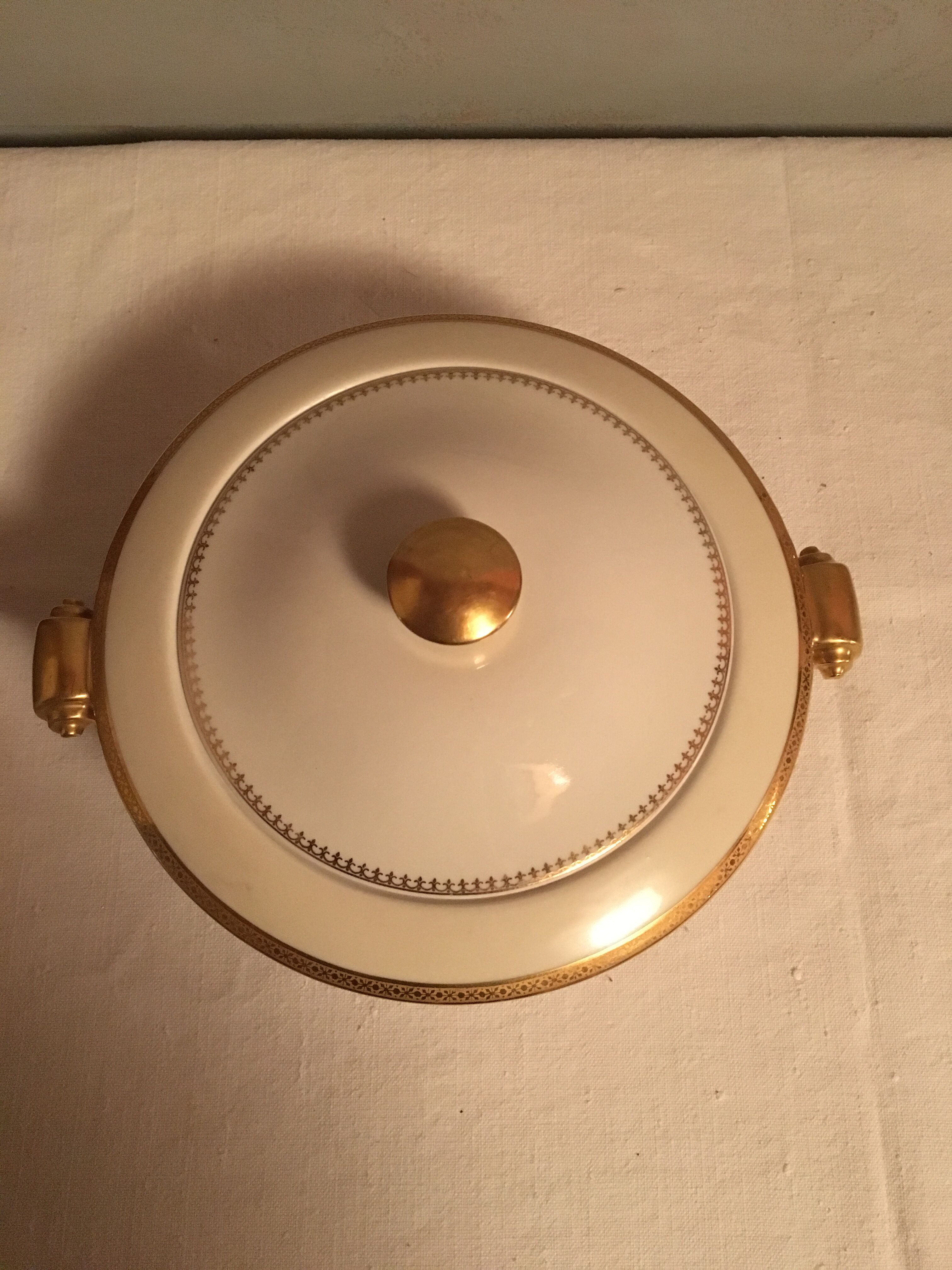 Limoges Raynaud porcelain vegetable