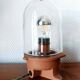 Vintage globe lamp