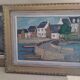 Landscape painting of the seaside in Brittany