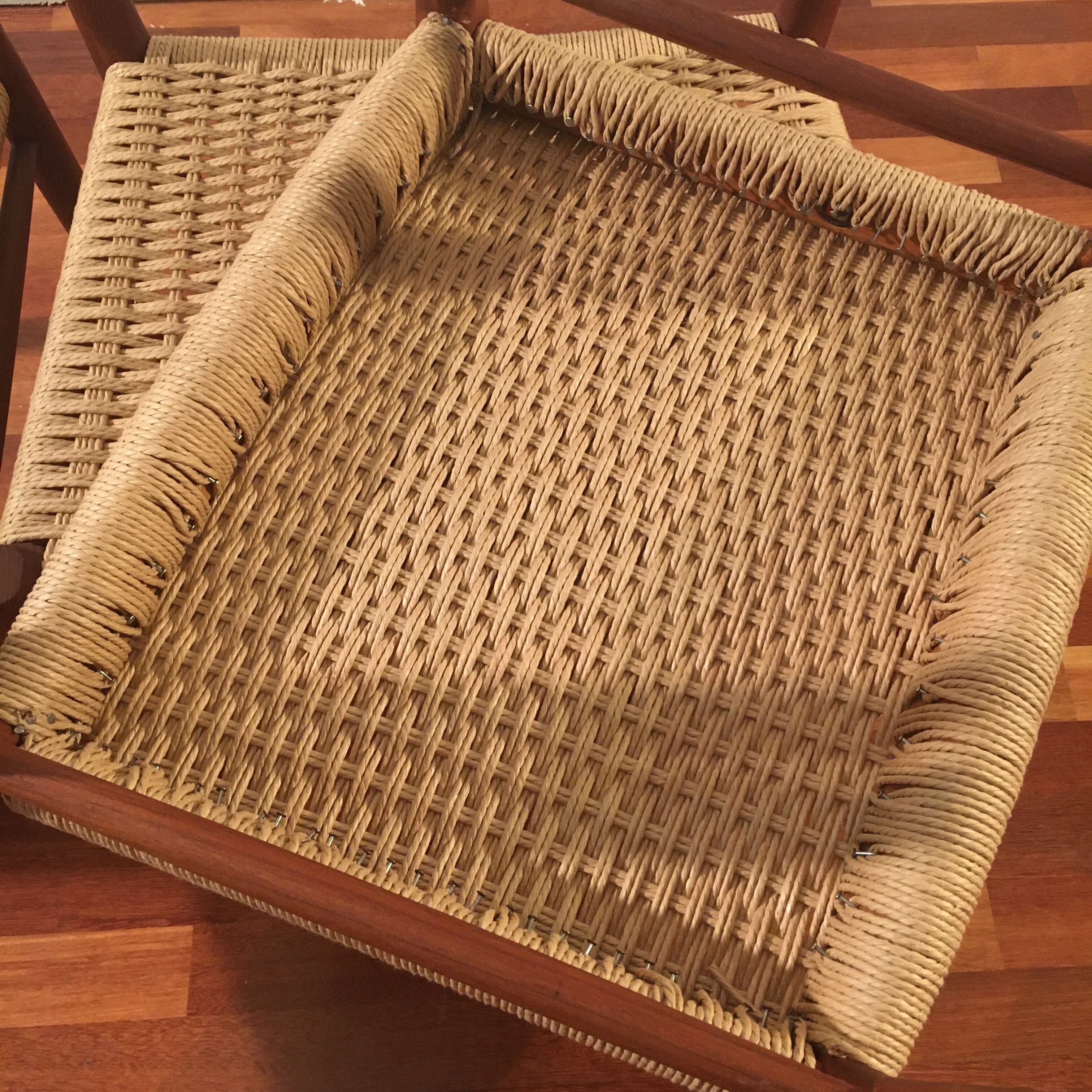 No.75 chairs & table by Niels Otto Muller for J.L. Mollers, 1950s