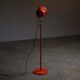 Bright orange spot floor lamp by Aneta