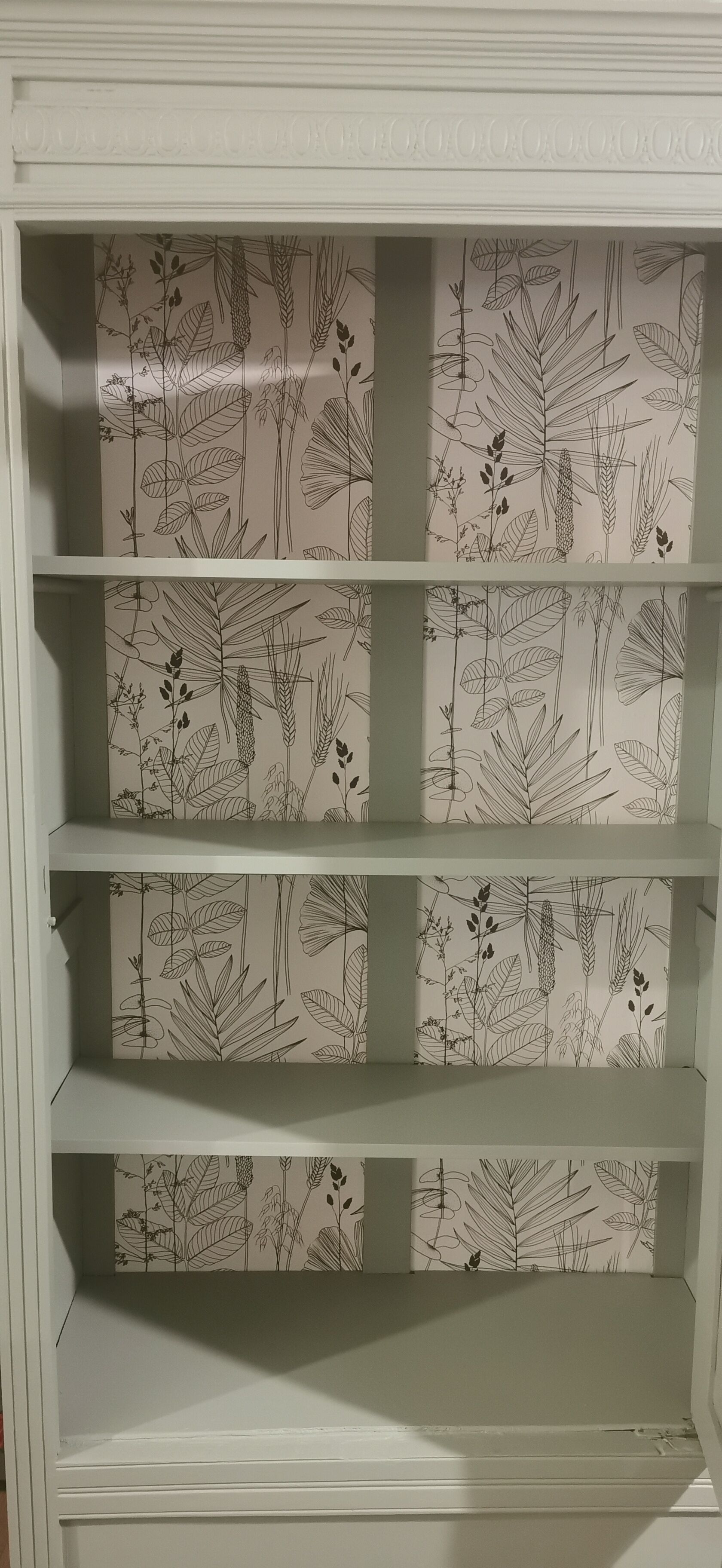 Parisian glass cabinet