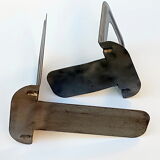 Metal book clamsended by Bernard-Albin Gras for Gras Ravel