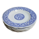 Lot of 6 deep plates Gien with blue patterns in perfect condition.