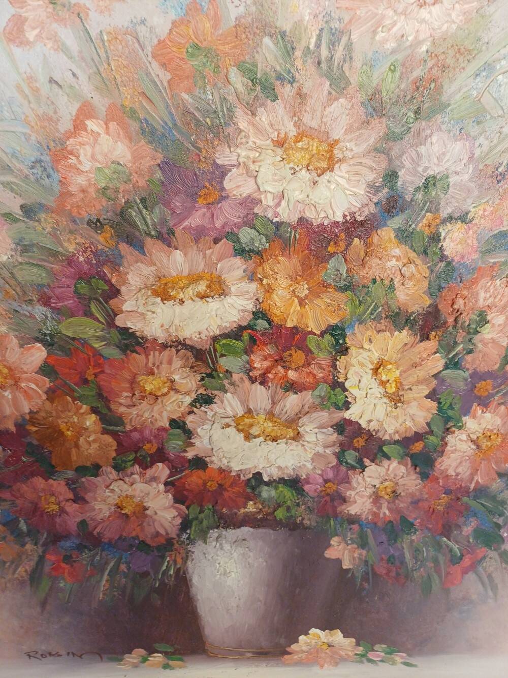 Still life with flowers by robin