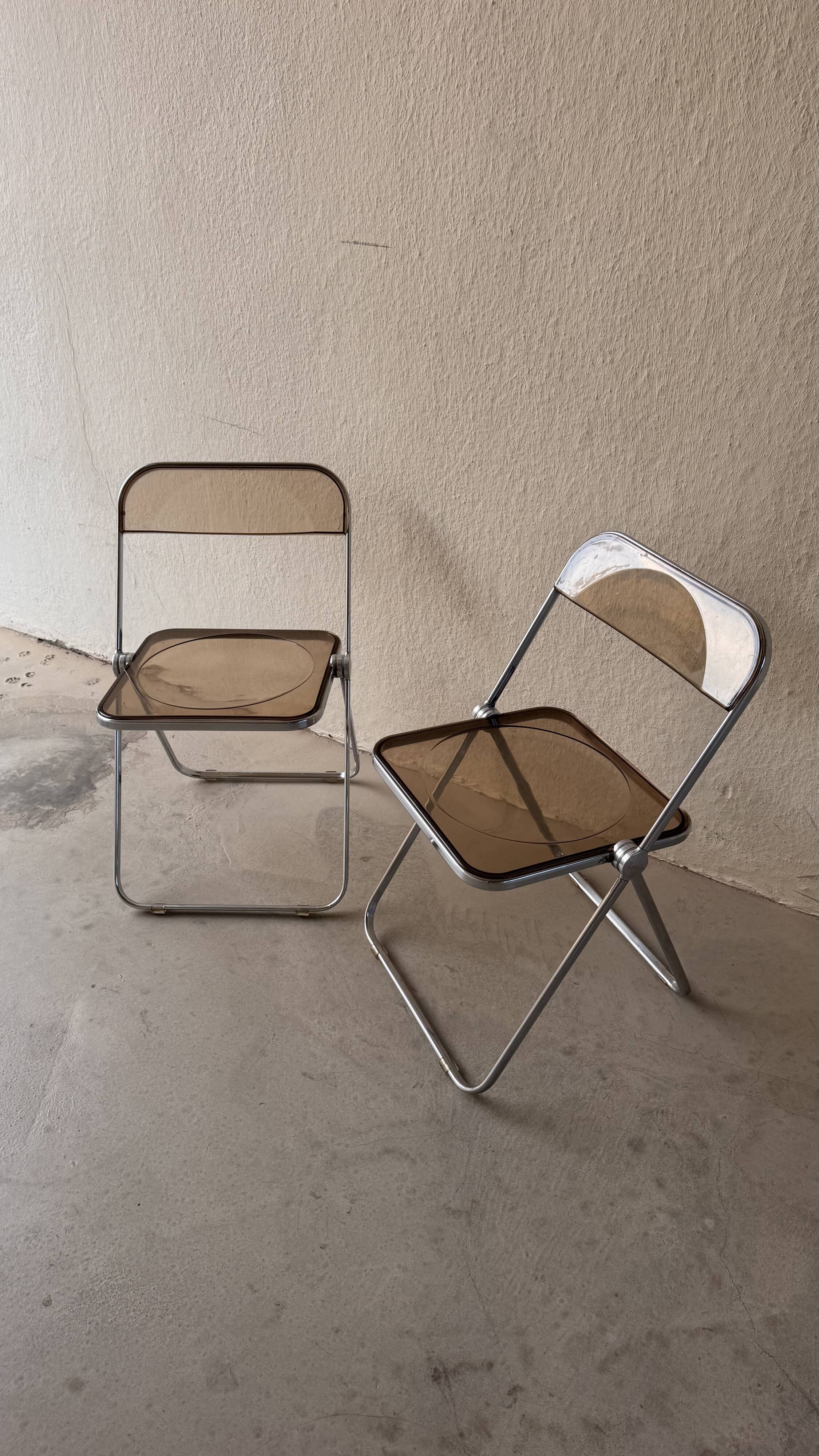 Pair of Folding Chairs - Giancarlo Piretti