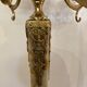 Marble and brass coat rack