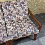 1960s/70s Teak 2-seater sofa by Glostrup Møbelfabrik Denmark Design