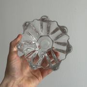 Coupe, vide-poche en verre ouraline vintage