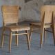 2 chaises Tout-bois attribué à Vauconsant 1941