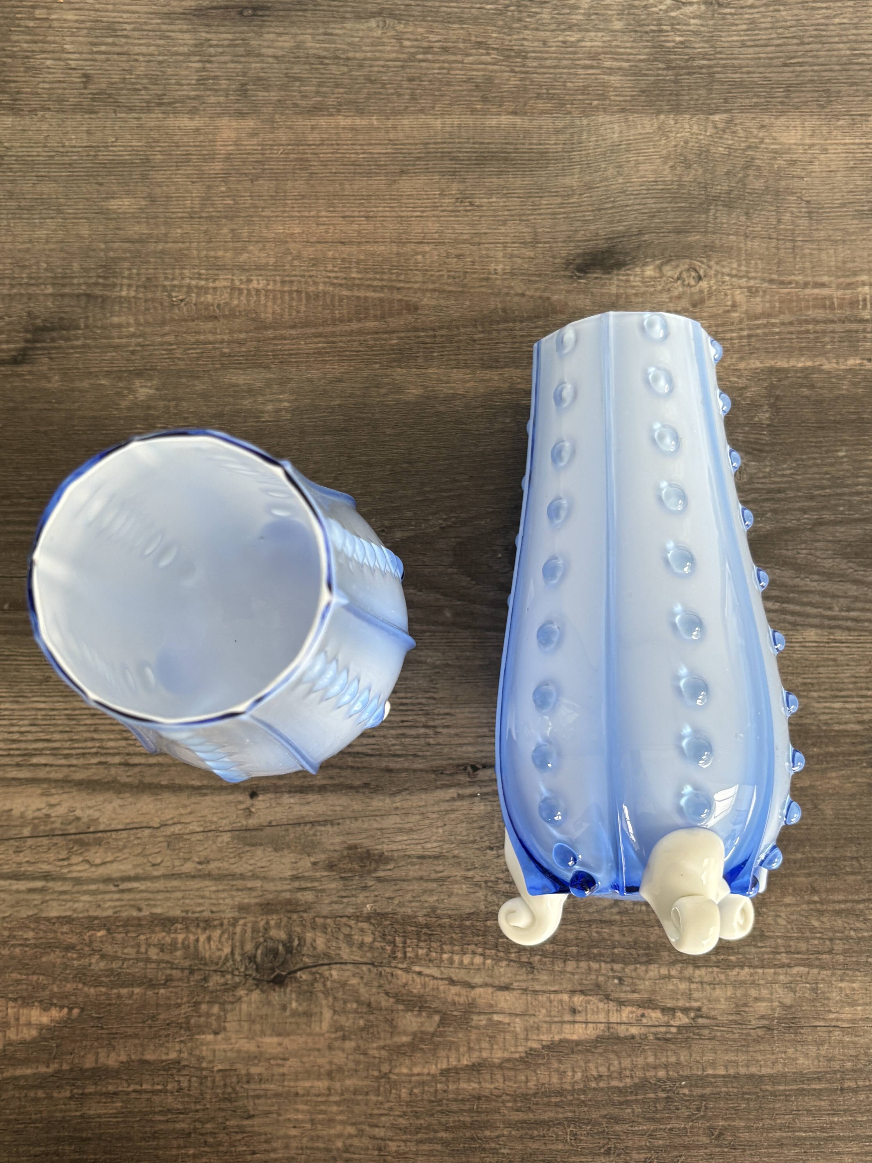 Pair of vintage Murano vases