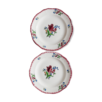 Pair of Gien plates