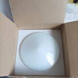 New vintage Habitat diamond point glass ceiling light