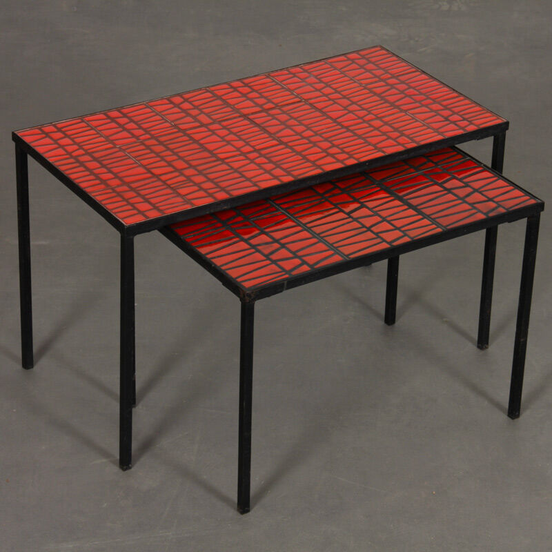 Nesting tables by Roger Capron, 1960