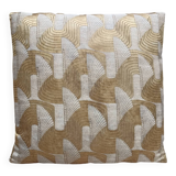 Coussin Art déco jacquard 40x40cm